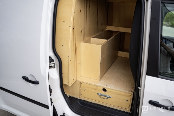 Utilitaire Volkswagen Caddy Van Aménagé 1.4 TGI 110 Ch Business Line Gaz de ville
