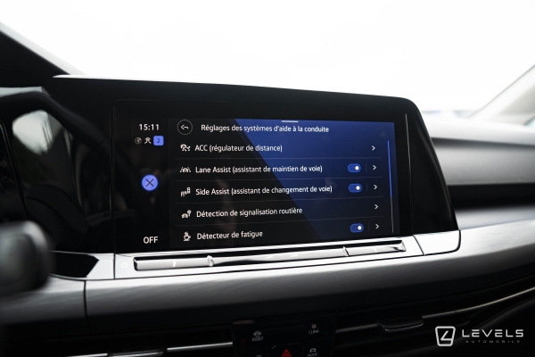  Volkswagen GOLF 8 eHybrid 204 ch DSG6 Finition Style