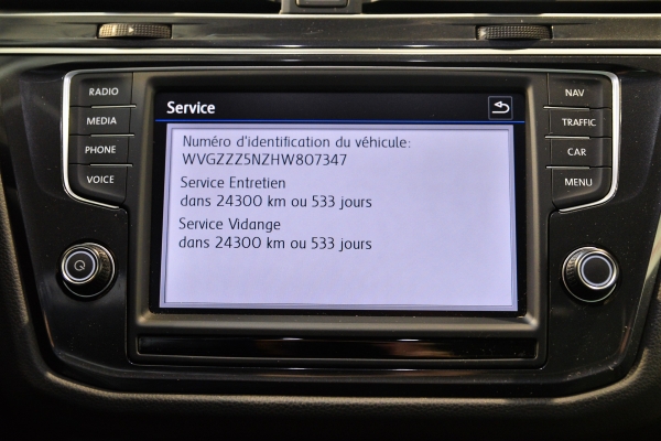  Volkswagen TIGUAN TDI 150CH CARAT BVM6