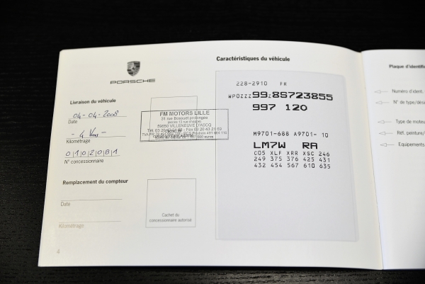 Porsche 911 TYPE 997 3.8 355CH CARRERA S TIPTRONIC 