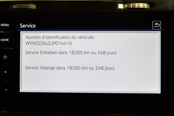  Volkswagen GOLF 1,5L TSI 150CH CARAT EXCLUSIVE DSG7